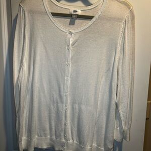 Old Navy Off-White Knit Top